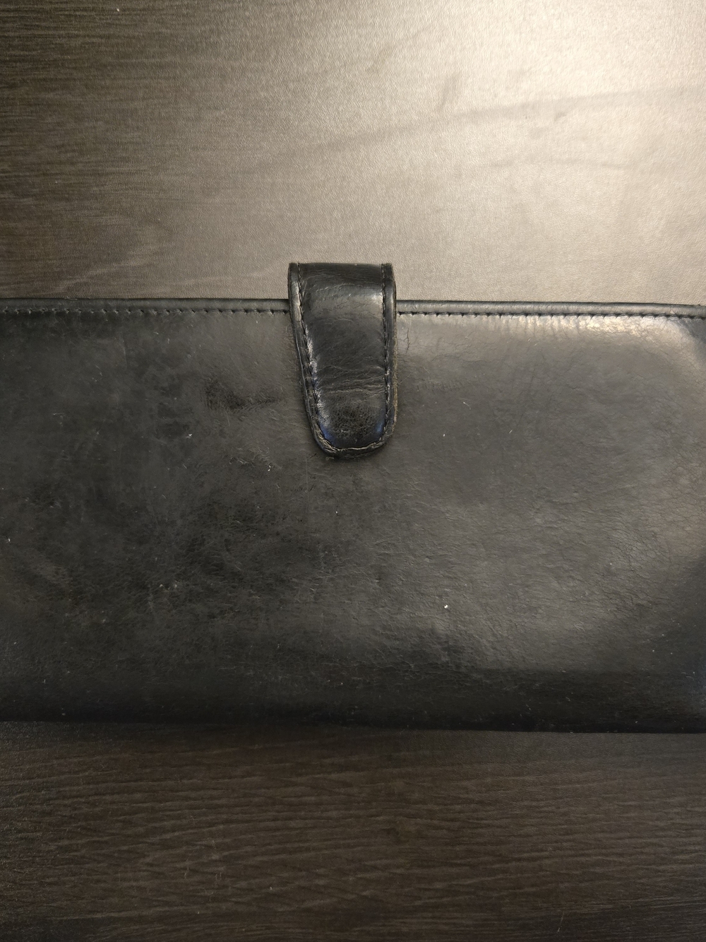 Vintage Coach Cowhide Leather Kisslock Wallet
